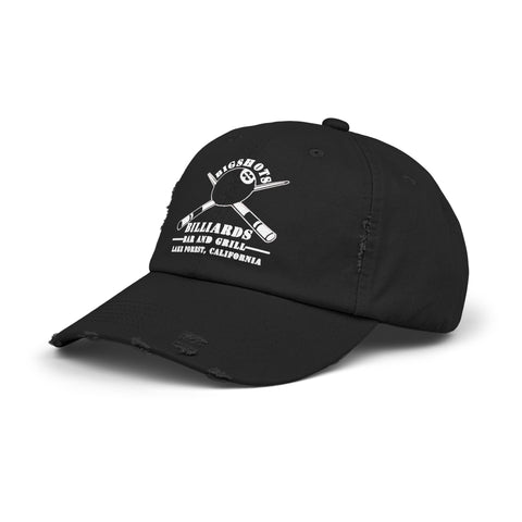 Bigshots Distressed Hat - Black or Pink