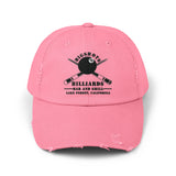 Bigshots Distressed Hat - Black or Pink